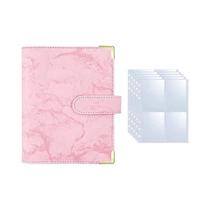 Álbum De Fotos Kpop A5-Binder Com 25 Peças, 4 Grades, Suporte Para Cartões De Ídolos
