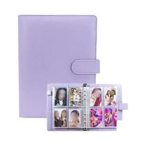 Álbum De Fotos Kpop A5-Binder Com 25 Unidades, 4 Grades, Suporte Para Cartões De Ídolos De Folhas Álbum De Fotos Kpop A5-Binder Com 25 Unidades, 4 Grades, Suporte Para Cartões De Ídolos De Folhas