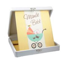 Album de Fotos Mamãe e Bebê Estampado 24x30 com Estojo - 113966 Album de Fotos Mamãe e Bebê Estampado 24x30 com Estojo - 113966