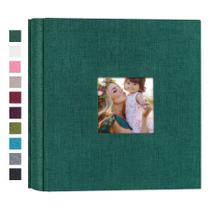 Álbum de fotos Mublalbum Small 10x15cm 200 fotos Capa de linho Álbum de fotos Mublalbum Small 10x15cm 200 fotos Capa de linho