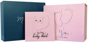 Álbum de Fotos para Bebê - Scrapbook Memoriyo com Ursinho Teddy