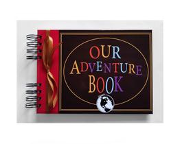 Álbum de fotos para scrapbook Our Adventure Book 15,7x21,5cm presente namorados