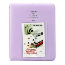 Álbum de fotos Pieces of Moment para instax mini - comporta 64 fotos (Lilás)