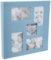 Álbum de Fotos Pioneer Collage Frame - Embossado Azul Bebê - 240 Fotos Álbum de Fotos Pioneer Collage Frame - Embossado Azul Bebê - 240 Fotos