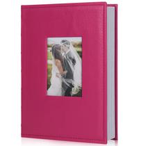 Álbum de fotos RECUTMS Premium Leather 4x6 300 Fotos rosa Álbum de fotos RECUTMS Premium Leather 4x6 300 Fotos rosa