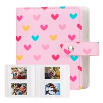 Álbum de fotos Rekeen 112 bolsos para Fujifilm Instax Mini Pink