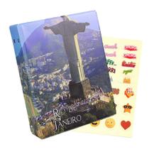 Álbum de Fotos Rio de Janeiro p/ 500 fotos 10x15 + Adesivo - TUDOPRAFOTO