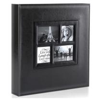 Álbum de fotos Ywlake 10x15cm 500 bolsos pretos para 500 fotos Álbum de fotos Ywlake 10x15cm 500 bolsos pretos para 500 fotos