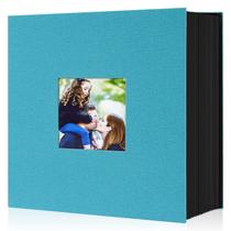 Álbum de fotos Ywlake 10x15cm 600 bolsos Linen Teal Álbum de fotos Ywlake 10x15cm 600 bolsos Linen Teal