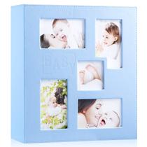 Álbum de fotos Ywlake Baby 4x6 500 Pocket Pictures Blue Álbum de fotos Ywlake Baby 4x6 500 Pocket Pictures Blue