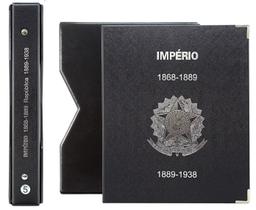 Álbum De Luxo Nº 5 Para Moedas Réis Império E República 1868 1938 - 3BZN