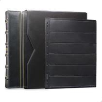 Álbum de Luxo Preto 40 Folhas para 480 Selos 3BZN P