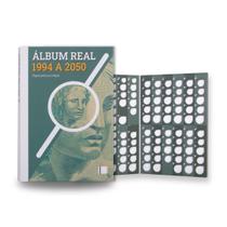 Álbum de moedas Real 1994 Até 2050 Com Comemorativas Álbum de moedas Real 1994 Até 2050 Com Comemorativas