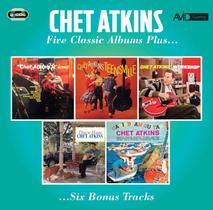 Álbum de Música Avid Chet Atkins Cinco Álbuns Clássicos Álbum de Música Avid Chet Atkins Cinco Álbuns Clássicos
