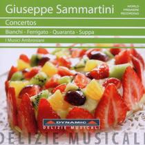 Álbum de Música Concertos de Sammartini pela Dynamic Álbum de Música Concertos de Sammartini pela Dynamic