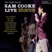 Álbum de música One Night Stand-Sam Cooke ao vivo no Sony Music Cmg