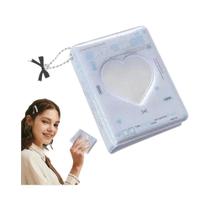Álbum De Photocards Kpop Coração De Amor Com 40 Bolsos, Resistente À Água, Para Cartões De Ídolos Álbum De Photocards Kpop Coração De Amor Com 40 Bolsos, Resistente À Água, Para Cartões De Ídolos