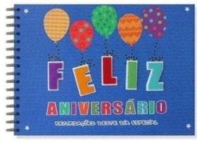 Album de Recordacoes aniversario baloes coloridos 7059