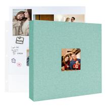 Álbum de recortes LUOCCHI 12x12 cm com 30 capas de plástico ciano Álbum de recortes LUOCCHI 12x12 cm com 30 capas de plástico ciano