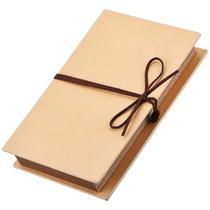 Álbum de recortes Mudder Small, capa dura, papel kraft de 10 x 15 cm
