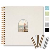 Álbum de recortes Vienrose Linen Arch Window 25x25cm 80 páginas Álbum de recortes Vienrose Linen Arch Window 25x25cm 80 páginas