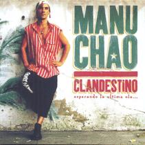 Álbum de vinil Because Music Clandestino Manu Chao 2018 Repress