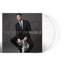 Álbum de vinil Reprise The Best Of Bublé 2LP em vinil branco