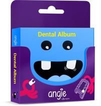 Album Dental p guardar os dentes de Leite Premium Azul Angie