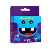 Album Dental Premium Porta Dente de Leite Angie Angelus Azul
