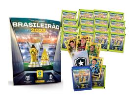 Álbum Do Campeonato Brasileiro 2023 Com 50 Figurinhas do Brasileirão são 10 Envelopes