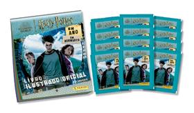 Álbum do Harry Potter Um Ano Em Hogwarts Com 100 Figurinhas 20 envelopes