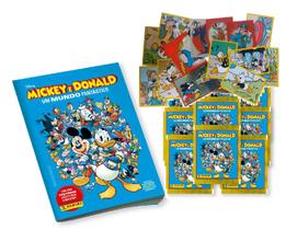 Album Do Mickey E Donald Com 50 Figurinhas são 10 Envelopes