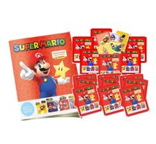 Álbum do Super Mario Hora de Brincar com 50 figurinhas 10 envelopes