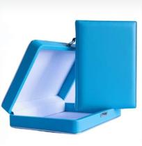 Álbum e maleta azul