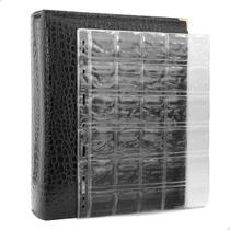 Álbum Fichário 10 Folhas Para 300 Moedas 28x21 Cobra XL