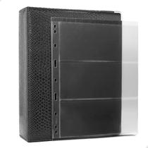 Álbum Fichário 50 Folhas Para Cédulas 3 Espaços 28x21 Cobra XL Álbum Fichário 50 Folhas Para Cédulas 3 Espaços 28x21 Cobra XL