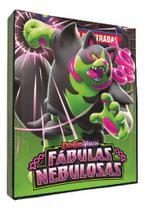 Album Fichario Fabulas Nebulosas P/ 180 Cartas Pokemon Cards