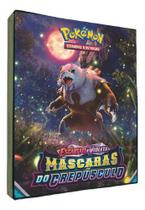 Album Fichario Mascaras Do Crepusculo P/ 360 Cartas Pokemon