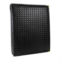 Álbum Fichário para Cédulas Moedas Selos Cartão Telefônico Ziper 3D Fosco XL Álbum Fichário para Cédulas Moedas Selos Cartão Telefônico Ziper 3D Fosco XL