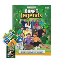 Album Figurinha Craft Legends Minecraft 5 cromo youtubers Album Figurinha Craft Legends Minecraft 5 cromo youtubers
