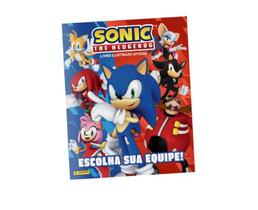 Album Figurinhas Sonic The Hedgehog Modern Panini Capa Mole Album Figurinhas Sonic The Hedgehog Modern Panini Capa Mole