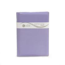 Álbum Fotográfico 15x21 para 100 fotos - Cetim Lílas