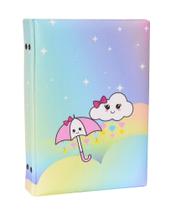 Álbum Fotográfico 15x21 para 100 Fotos Chuva de amor Color Nuvem Bebê Infantil - Pirlim Foto