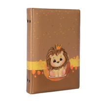 Álbum Fotográfico 15x21 para 100 Fotos REI LEÃO Bebê Infantil
