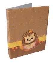 Álbum Fotográfico 20x25 para 80 Fotos REI LEÃO Bebê Infantil