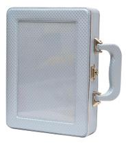 Álbum Fotográfico Azul Porta Retrato Na Capa 160 Fotos 15x21