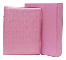 Álbum Fotográfico Caixa Imã Rosa Luxo 120 Fotos 13x18