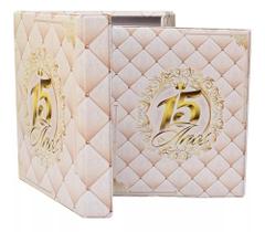 Álbum Fotográfico Luxo 15 Anos Caixa Imã 20x25 P/ 80 Fotos