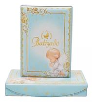 Álbum Fotográfico Luxo Caixa Imã Batizado 40 Fotos 15x21