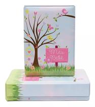 Álbum Fotográfico Luxo Caixa Imã Meu Bebê 100 Fotos 10x15